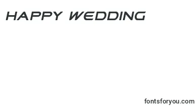 Prometheanboldital font – happy Wedding Day Fonts